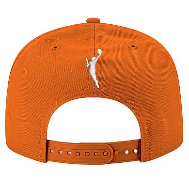 Unisex New Era Orange Connecticut Sun Logo 9FIFTY Snapback Hat
