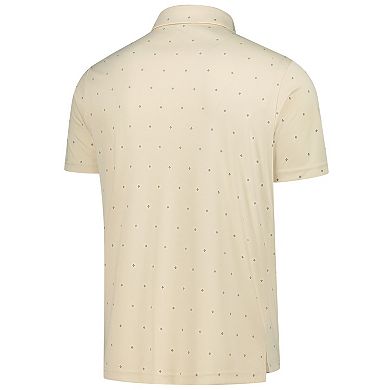 Men's Levelwear Cream Cleveland Guardians Vision Polo
