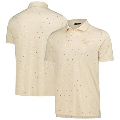 Men's Levelwear Cream Cleveland Guardians Vision Polo
