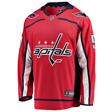 Men's Fanatics Ryan Leonard Red Washington Capitals Home Breakaway Jersey