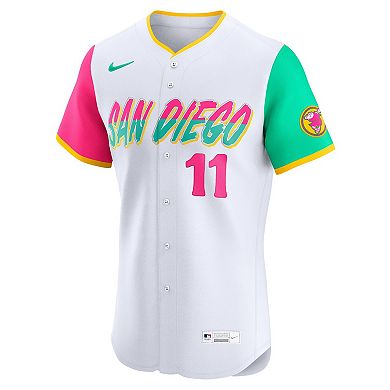 Men's Nike Yu Darvish White San Diego Padres City Connect Elite Player Jersey