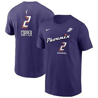Men's Nike Kahleah Copper Purple Phoenix Mercury Explorer Edition Name & Number T-Shirt