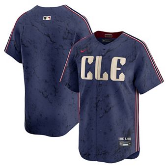 Men's Nike Navy Cleveland Guardians City Connect Limited Jersey