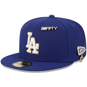 Men's New Era Royal Los Angeles Dodgers 2025 59FIFTY Day 59FIFTY Fitted Hat with Pins