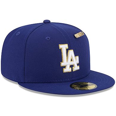 Men's New Era Royal Los Angeles Dodgers 2025 59FIFTY Day 59FIFTY Fitted Hat with Pins