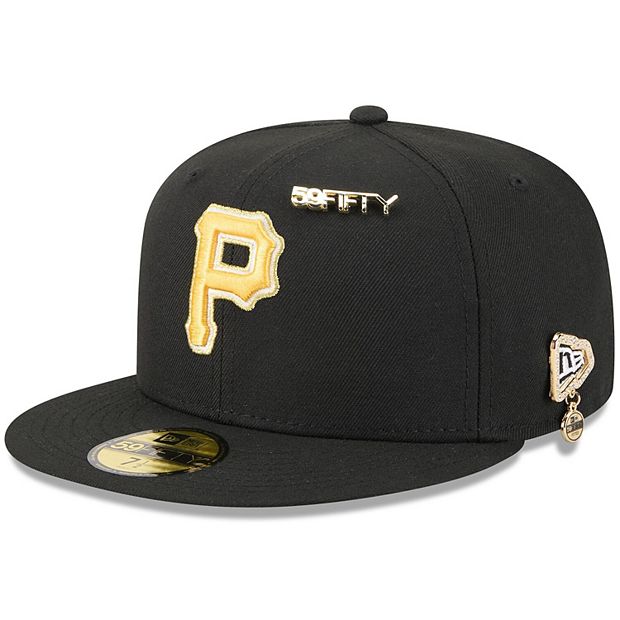 Men's New Era Black Pittsburgh Pirates 2025 59FIFTY Day 59FIFTY