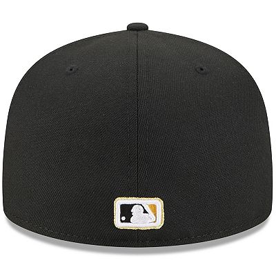 Men's New Era Black Pittsburgh Pirates 2025 59FIFTY Day 59FIFTY