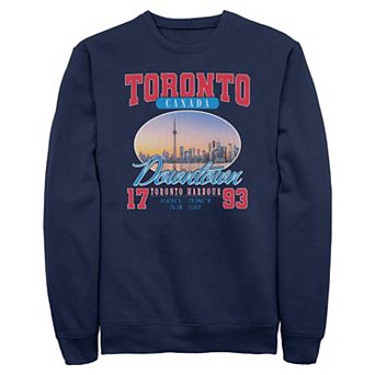 Men's Downtown Toronto Canada 1793 Fleece Sweatshirt