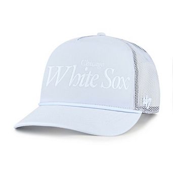 Men's '47 Light Blue Chicago White Sox Foundation Script Hitch Adjustable Trucker Hat