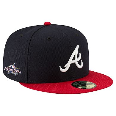 Men's New Era Navy Atlanta Braves 2025 MLB All-Star Game 59FIFTY Fitted Hat