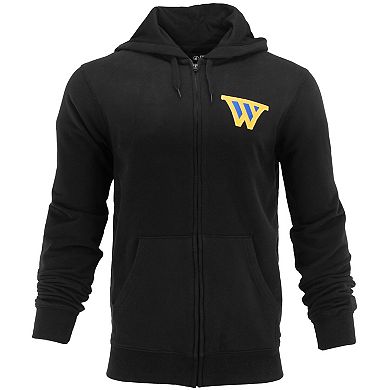 Unisex FISLL x Benny Gold Black Golden State Warriors Statement Edition Full-Zip Hoodie