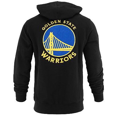 Unisex FISLL x Benny Gold Black Golden State Warriors Statement Edition Full-Zip Hoodie