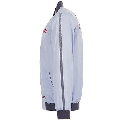Men's JH Design Light Blue Washington Wizards 2024/25 City Edition Full-Zip Nylon Bomber Jacket