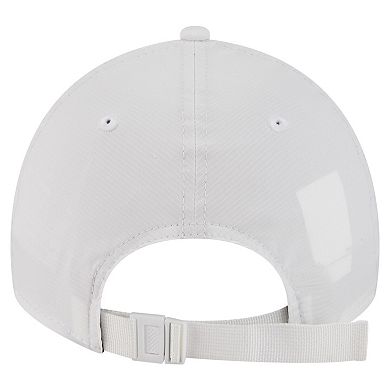 Men's New Era White Maryland Terrapins Active Ripstop 9TWENTY Adjustable Hat