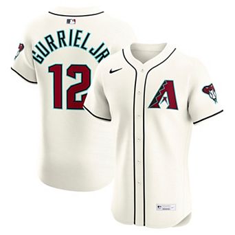 Men's Nike Lourdes Gurriel Jr. Cream Arizona Diamondbacks Home Elite Jersey