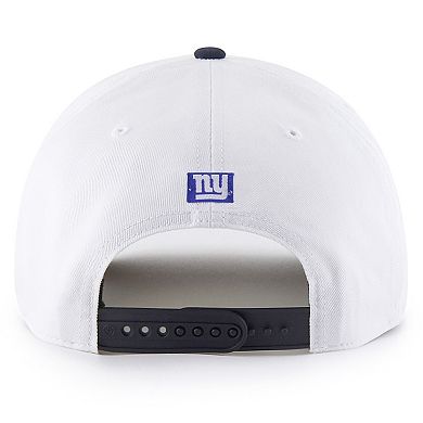 Men's '47 White New York Giants Patriotic Overhand Hitch Adjustable Hat