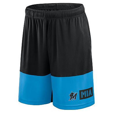 Men's Fanatics Black Miami Marlins Best of the Best Shorts
