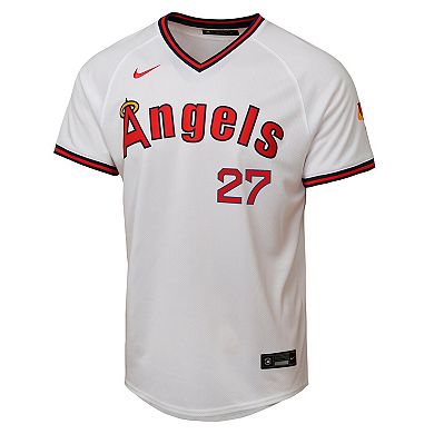 Youth Nike Mike Trout White Los Angeles Angels Alternate 2 Limited Player Jersey
