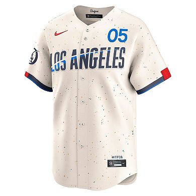 Men's Nike Freddie Freeman Cream Los Angeles Dodgers City Connect Limited Player Jersey