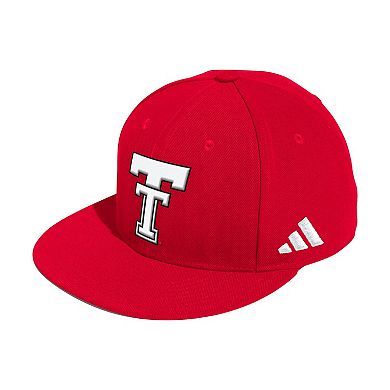 Men's adidas Red Texas Tech Red Raiders On-Field Fitted Baseball Hat