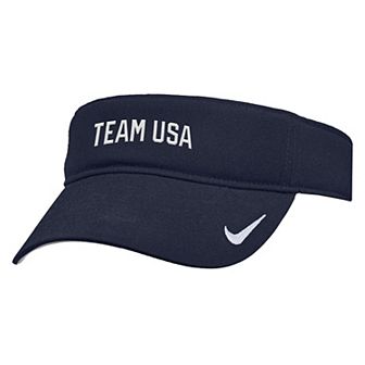 Men's Nike Navy Team USA Ace Adjustable Visor