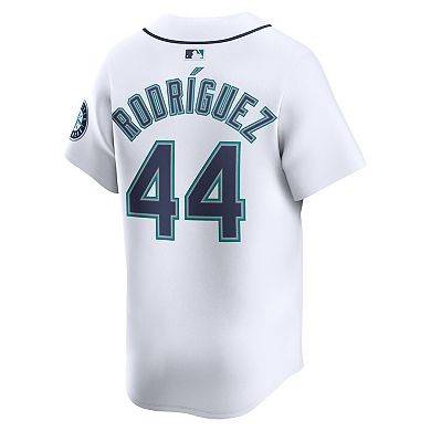Men's Nike Julio Rodr _guez White Seattle Mariners Home Limited Player Jersey