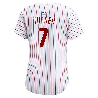 Women's Nike Trea Turner White Philadelphia Phillies Home Limited Player Jersey