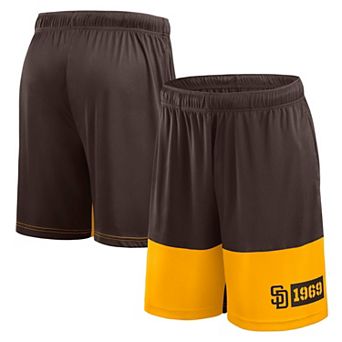 Men's Fanatics Brown San Diego Padres Best of the Best Shorts