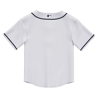 Toddler White Tampa Bay Rays Home Replica Jersey