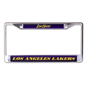 WinCraft Los Angeles Lakers 2024/25 City Edition Laser Cut Metal License Plate Frame
