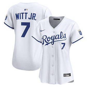 Women's Nike Bobby Witt Jr. White Kansas City Royals Home Limited Jersey