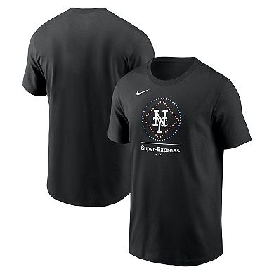 Men's Nike Black New York Mets Local Hometown T-Shirt
