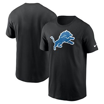Men's Nike Black Detroit Lions Primary Logo T-Shirt