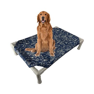 Truman + Teddy (Atlas) Easy-to-clean Handcrafted Elevated, Cot-Style Dog Bed 