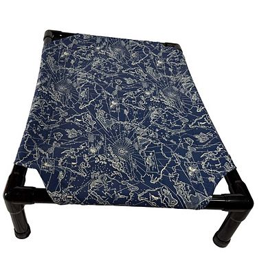 Truman + Teddy (Atlas) Easy-to-clean Handcrafted Elevated, Cot-Style Dog Bed 