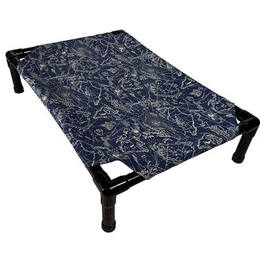 Truman + Teddy (Atlas) Easy-to-clean Handcrafted Elevated, Cot-Style Dog Bed 