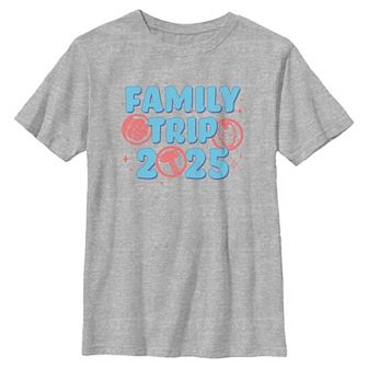 Boys 8-20 Marvel Avengers Icons Family Trip 2025 Graphic Tee