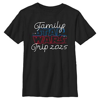 Boys 8-20 Star Wars Family Trip 2025 Graphic Tee