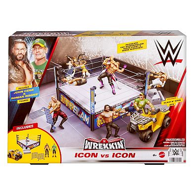 Mattel WWE Wrekkin’ Icon vs Icon Action Figure Playset