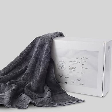 100% Organic Cotton Bath Sheet 2-piece Set