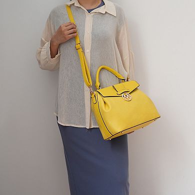 MKF Collection Aurora Women's Satchel Shoulder Bag with Wallet by Mia k