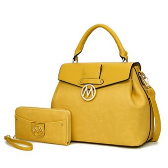 MKF Collection Aurora Women's Satchel Shoulder Bag with Wallet by Mia k
