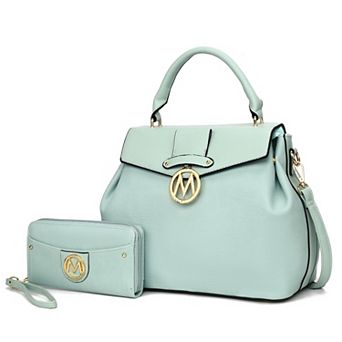 MKF Collection Aurora Women's Satchel Shoulder Bag with Wallet by Mia k