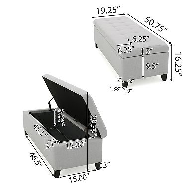 Merax Storage Ottoman