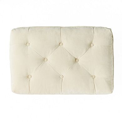 Merax Elegant and Comfortable Pillow Top Ottoman for Living Room Seating