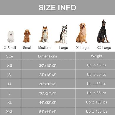 Aoodor Orthopedic Dog Bed, Reversible Egg Crate Foam Pet Bed with Removable Washable Cover, Yellow