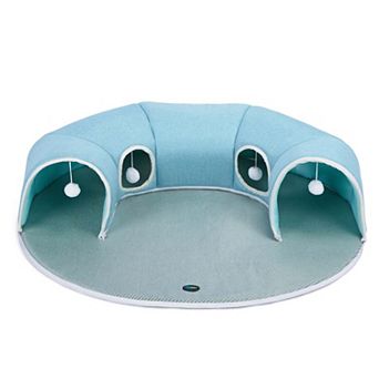 2 in 1 Detachable Arch Cat Tunnel & Cooling Pad