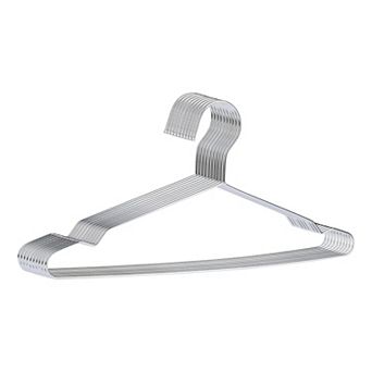 Stainless Steel Hangers, Durable Space Saving Clothes Hangers for Clothing, Closet, Coats or Pants