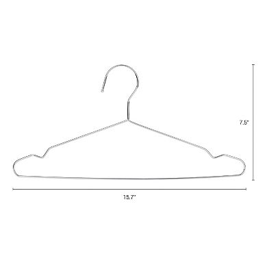 Stainless Steel Hangers, Durable Space Saving Clothes Hangers for Clothing, Closet, Coats or Pants