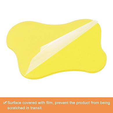 4pcs Acrylic Irregular Coasters, Cloud Shape Coffee Cup Coaster Ornaments 4.7"x4"